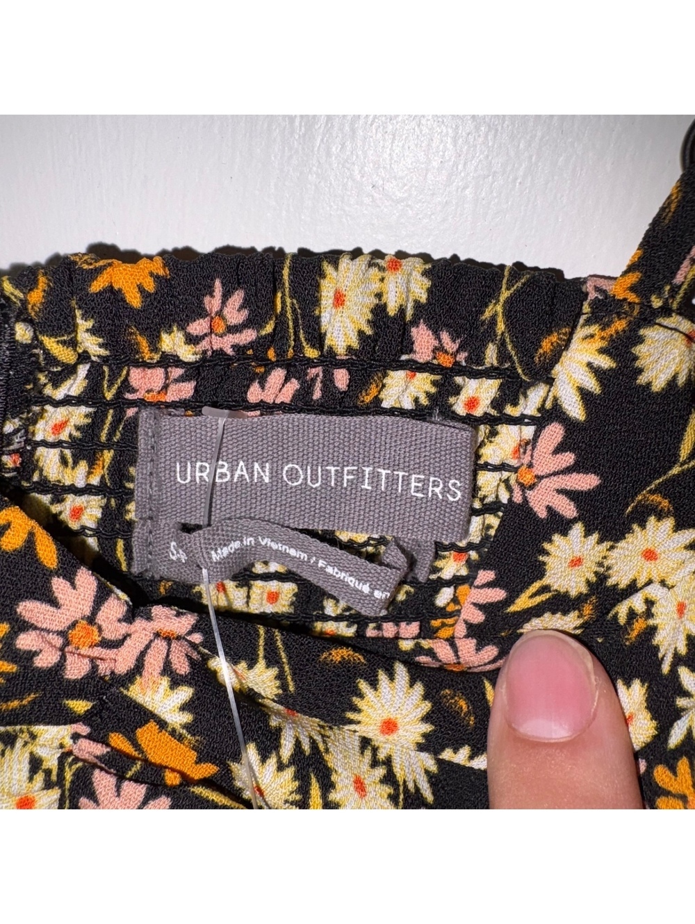 Urban Outfitters NWT Floral Side Slit Small Spaghetti Strap Sun Dress Brand NEW - Picture 3 of 9